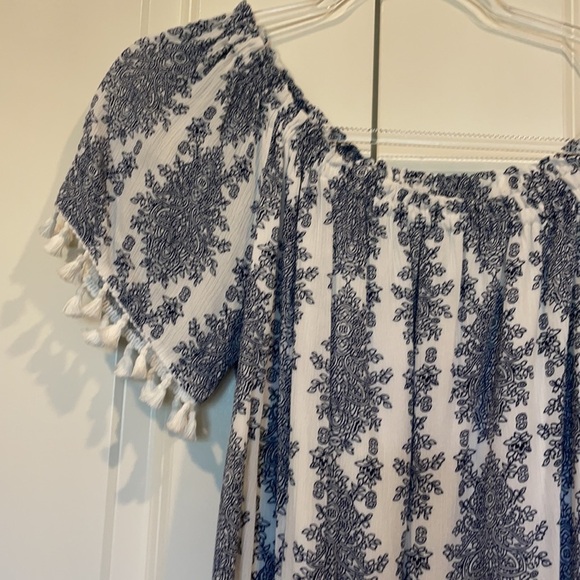 Heartloom Ria Off Shoulder Tassel Dress - Picture 7 of 11